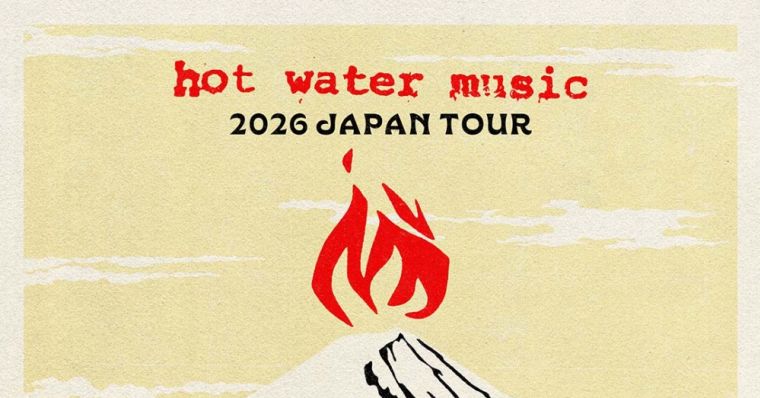 HOT WATER MUSIC JAPAN TOUR 2026