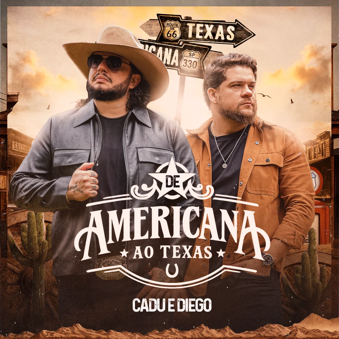 Capa do single De Americana Ao Texas